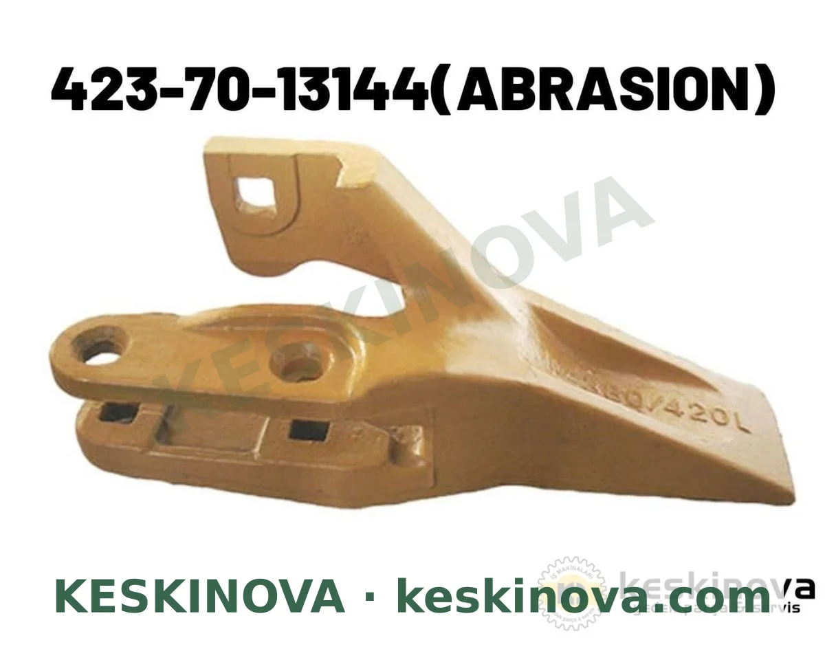 KOMATSU OEM WA 350 400 MODEL 423-70-13144 ABRASİYON KÖŞE KAZMA SOL