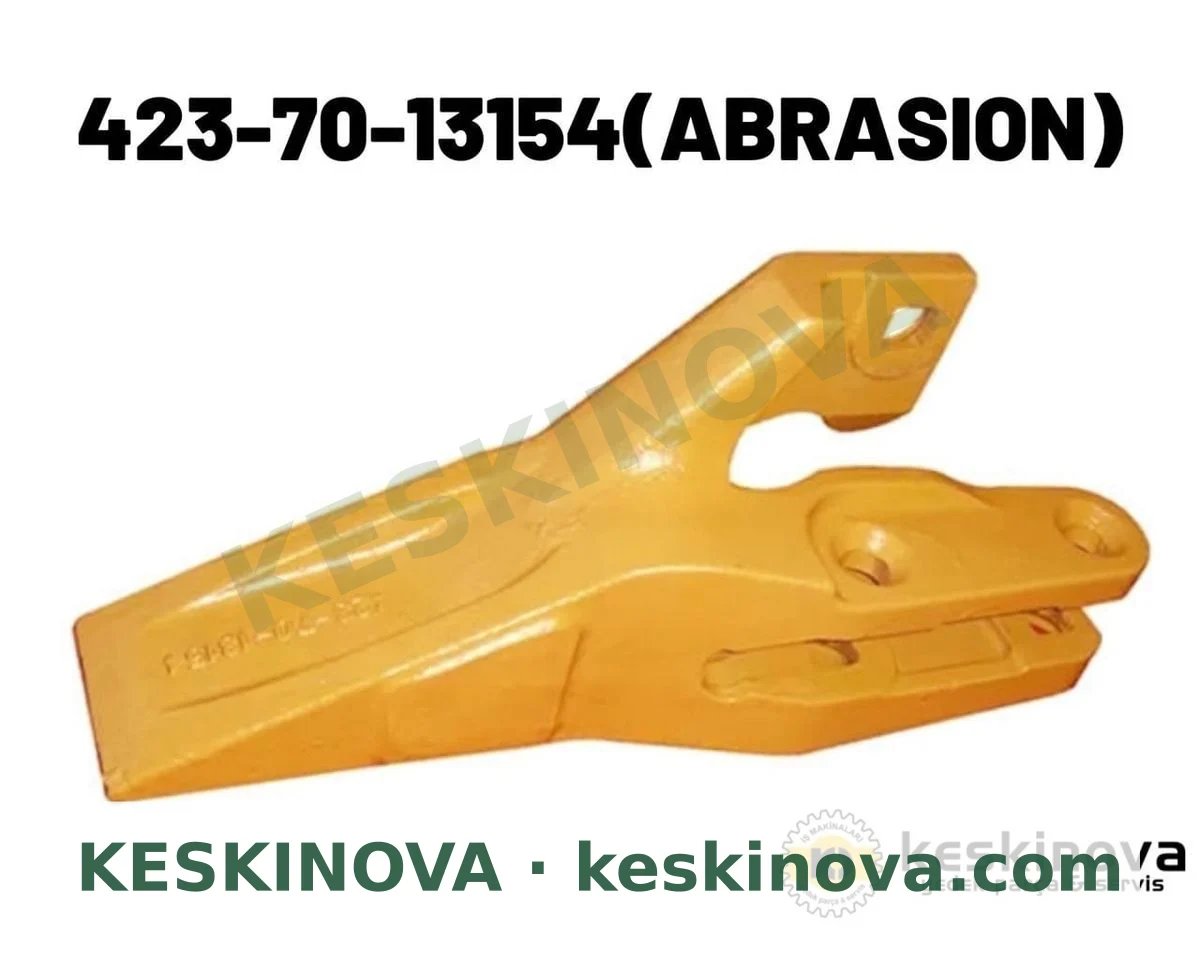 KOMATSU OEM WA 350 MODEL 423-70-13154 ABRASYON UCU - KÖŞE KAZMA SAĞ